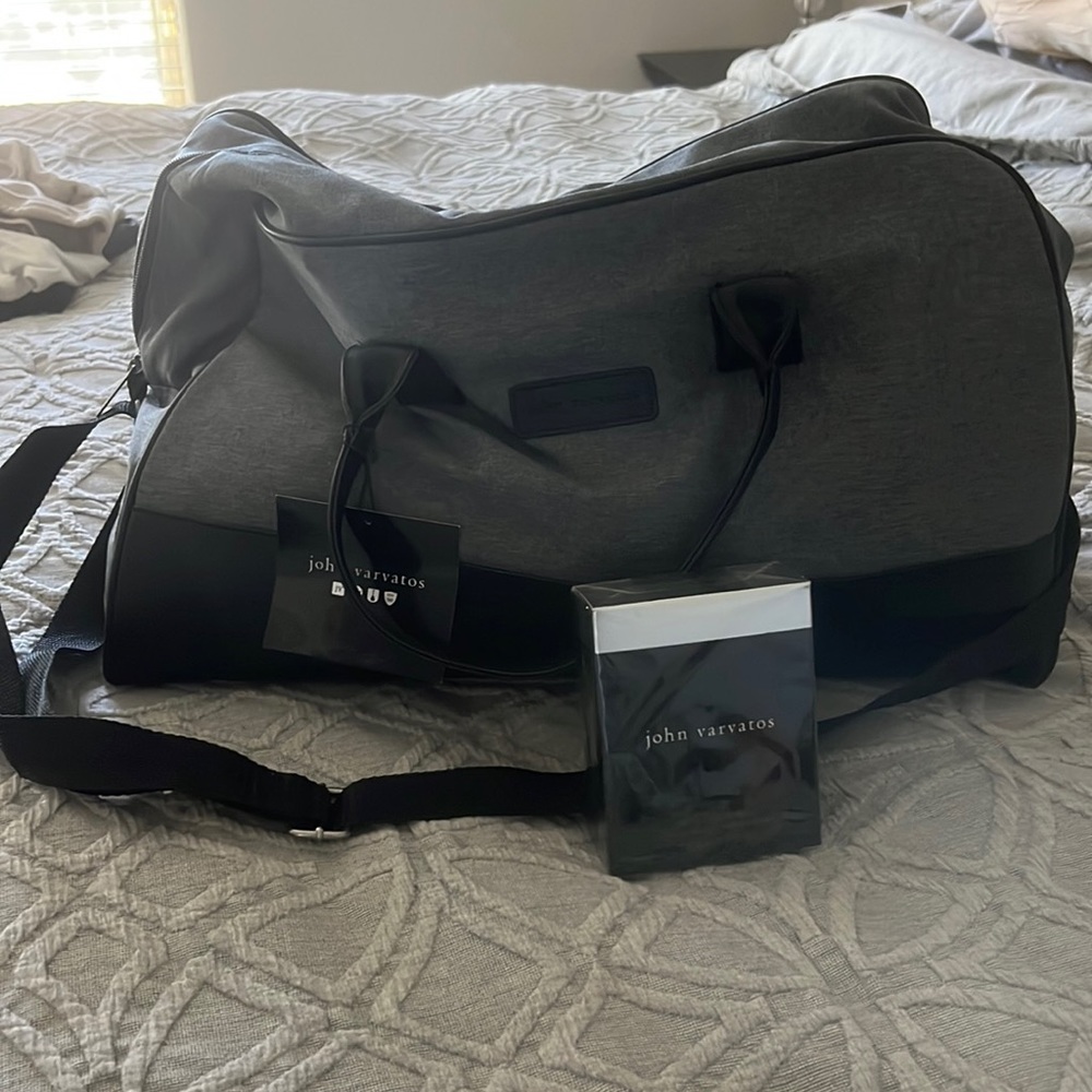 John varvatos bag plus cologne